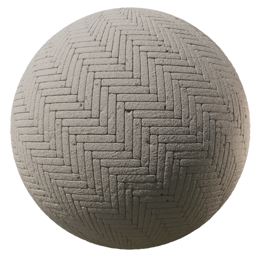 Herringbone Pavement 02